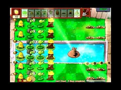 [Plants VS Zombies] Mini-Games - #16 Last Stand