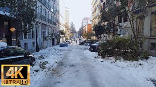 WALK NEVADA CALLE DE VELAZQUEZ, BARRIO DE SALAMANCA - MADRID - ESPAÑA🇪🇸 FILOMENA (DIA 6)