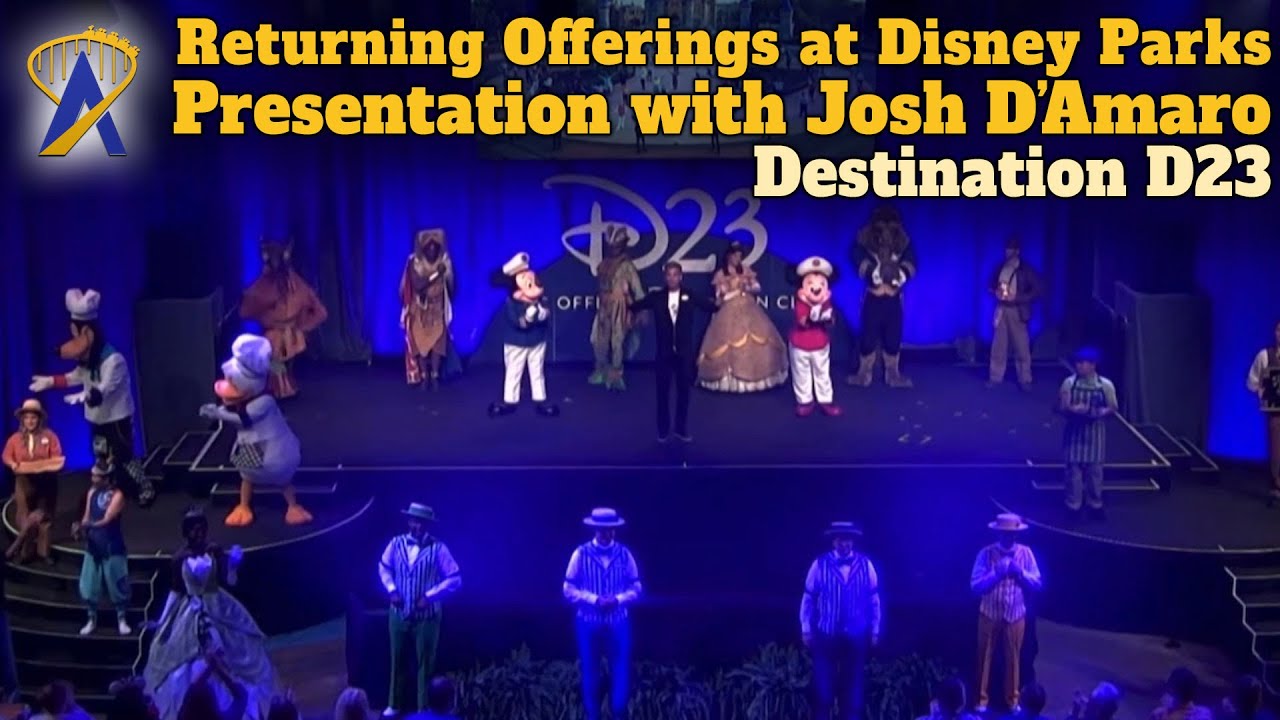 Returning Disney Offerings Celebration at Destination D23 in Orlando