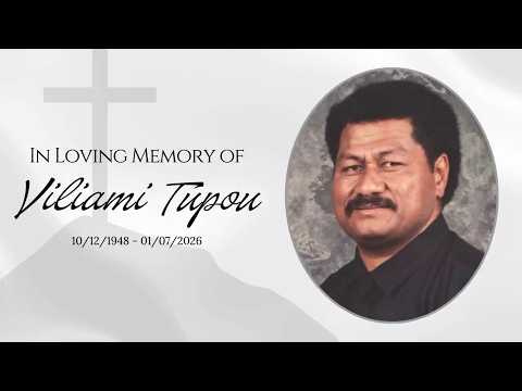 Funeral & Burial Service of Viliami Tupou