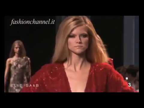 "Elie Saab" Autumn Winter 10 11 Haute Couture Paris 1 of 3 by FashionChannel