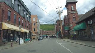 Driving Through Downtown Brattleboro, Vermont - [4K Tour]
