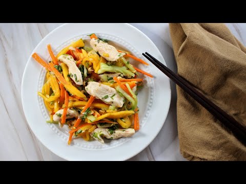 Thai-Style Chicken and Green Mango Salad Recipe