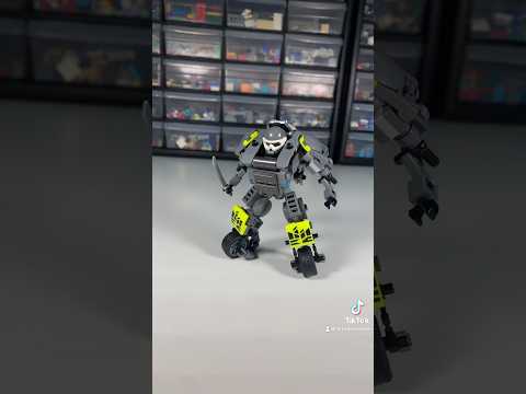 Lego Mech Suit Moc - Axlepunk  #lego #cyberpunk #tiktok #afol #moc #titanfall #mech #armoredcore