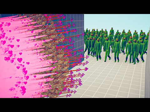 500x ARROW vs 100x ZOMBIE - Totally Accurate Battle Simulator TABS