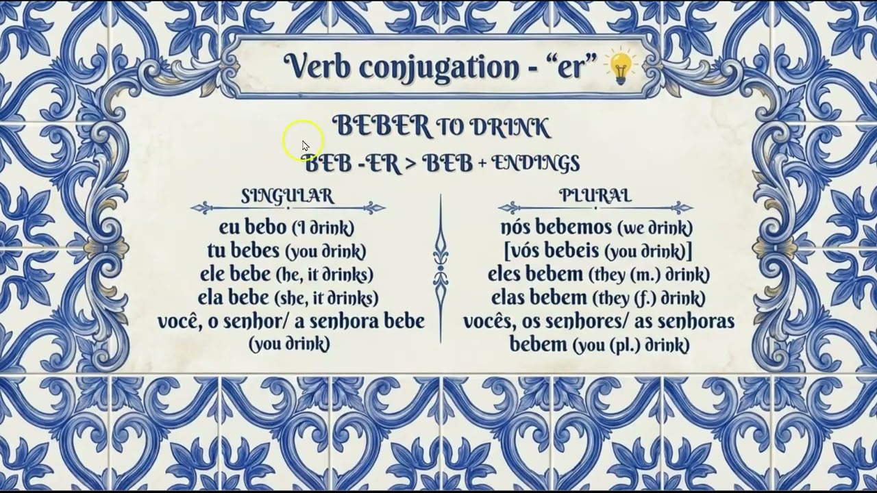 ER ending Verbs