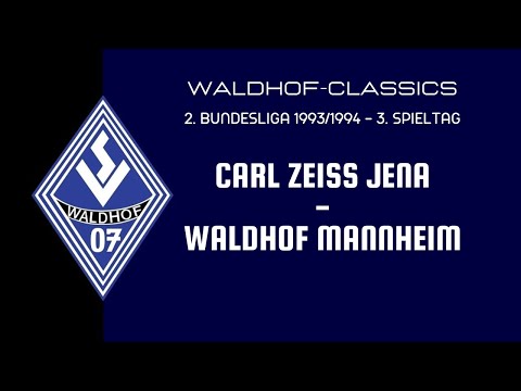 1993/94 | Carl Zeiss Jena - SV Waldhof Mannheim