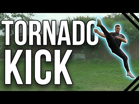 How to Tornado Kick & Cheat Set Up | Martial Arts & Tricking Tutorial