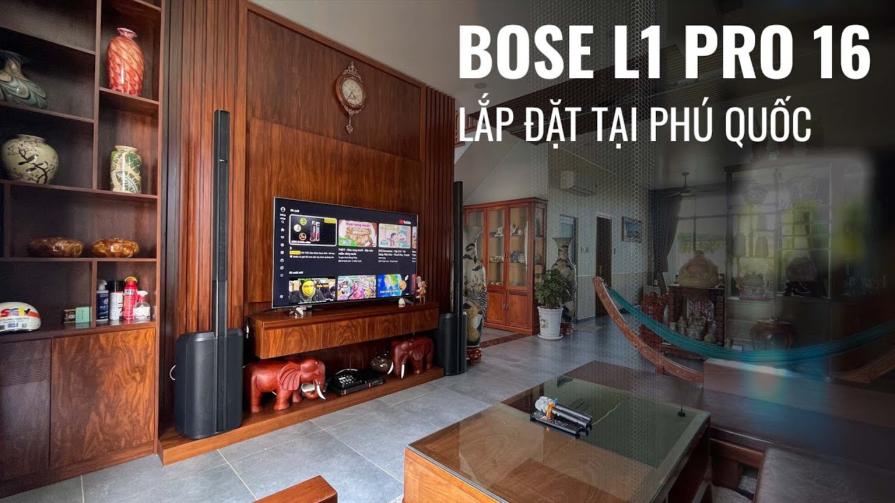 video Dàn Karaoke Cao Cấp Bose L1 Pro 16 TVA222023 0