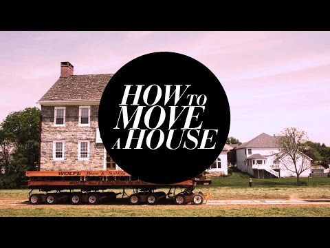 Part of a video titled How to Move an Entire House - YouTube