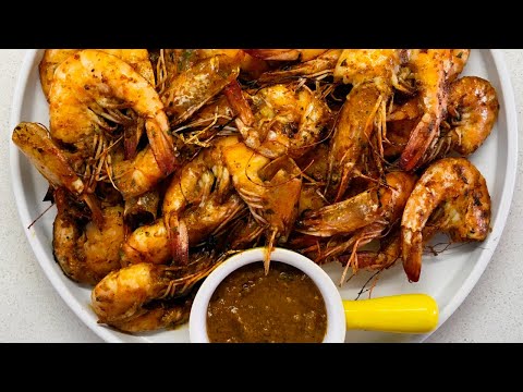 Mozambican PERI PERI PRAWNS: How To Cook Flame Grilled Mozambican Piri Piri Prawns