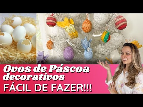 Easy Decorative Easter Eggs! [DIY - Crafts]