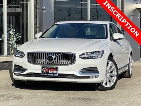 2018 Volvo S90 Inscription AWD For Sale Walk-Around Exterior Interior Tour at Carmel Motors Indy