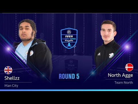 Agge vs Shellzz - Round 5- FIFA 19 Global Series PS4 Playoffs