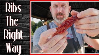 Fall Off The Bone Spare Ribs On Pellet Grill