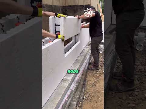 ICF-Technologie Wie Polystyrol stabilere Häuser bauen kann #shorts