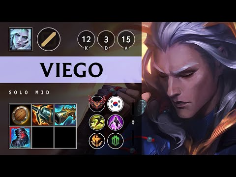 Viego Mid vs LeBlanc: Legendary - KR Grandmaster Patch 25.S1.1