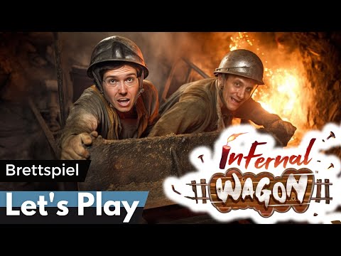 Infernal Wagon – Brettspiel – Let´s Play Hunter & Alex
