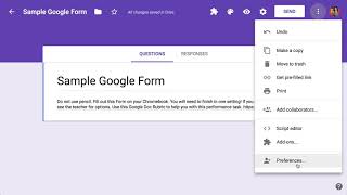 Google Forms: Automatically Collect Email Addresses