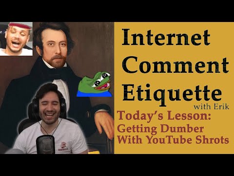 NymN reacts to Internet Comment Etiquette:  "Getting Dumber with YouTube Shrots"