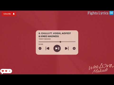 TEDDY MAKADI _ CHULU FT VIDDIX , AIDFEST & KINEO ( OFFICIAL LYRIC VIDEO)