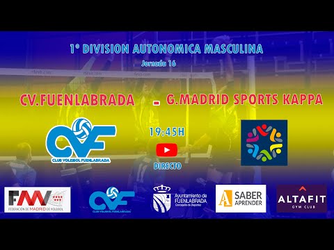 1º DIVISION AUTONOMICA MASCULINA (cvfuenlabrada - GMadrid Sports Kappa )