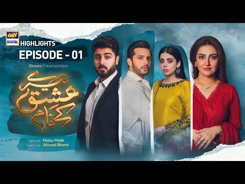 Tere Ishq Ke Naam Episode 1 | Highlights | Hiba Bukhari | Zaviyar Nauman | Usama Khan | ARY Digital