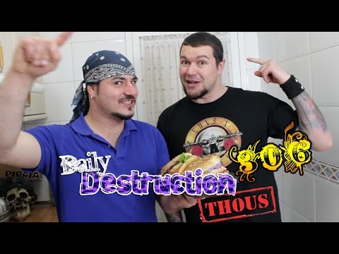 Daily Destruction Thous 306 - Burger Cangreburger con Pirata! Concierto de Nirvana y Fiesta!