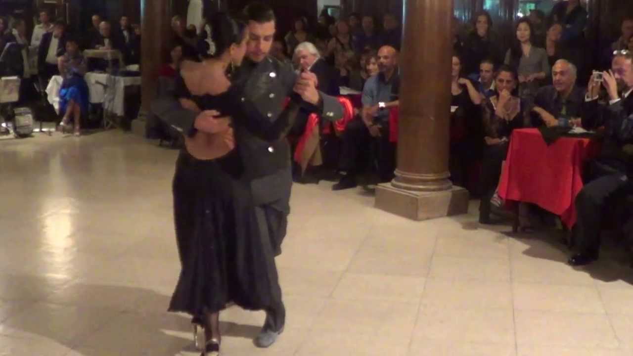 Gioia Abballe y Simone Fracchini "Milonga Sentimental" - Milonga del 40 - (Sábado 24-08-13) 3/9