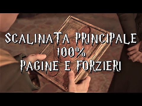LA SCALINATA PRINCIPALE COLLEZIONABILI PAGINE E FORZIERI - Hoigwarts Legacy Gameplay ITA