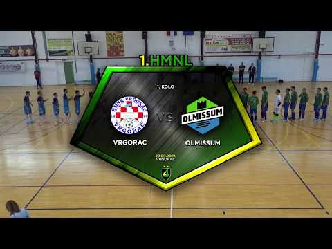 VRGORAC vs OLMISSUM 2:3 (1. kolo, 1. HMNL 19/20)