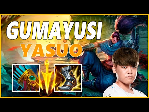 ⚡GUMAYUSI YASUO ADC GAMEPLAY⚡SEASON 12 LEAGUE OF LEGENDS