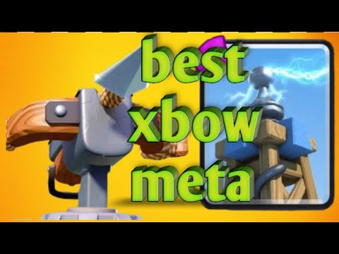 3.0 xbow cycle. win all games top decks #clash Royal