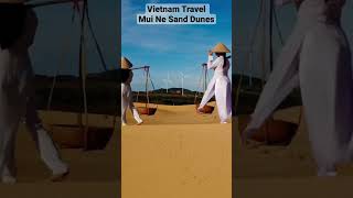 Red Sand Dunes, Mui Ne | Vietnam Travels 2022 🇻🇳 #shorts #travel #vietnamtravel #mũin&eacute;