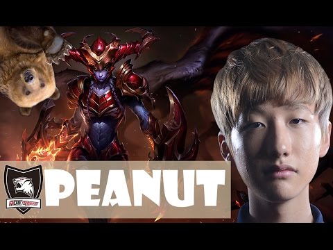 ROX Peanut SHYVANA vs LEE SIN JG  Ranked KOREA Pre Temporada  7