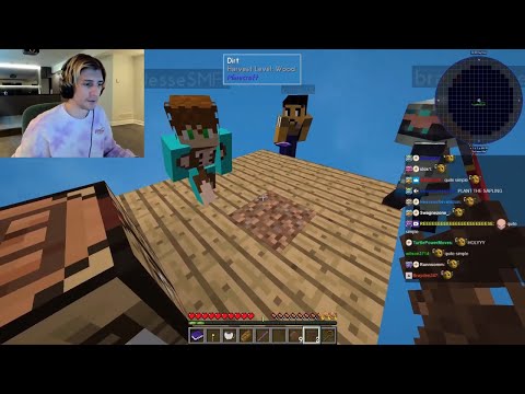 xQc Plays Sky Factory with Jesse, Poke, and Dizzy | Minecraft Modded