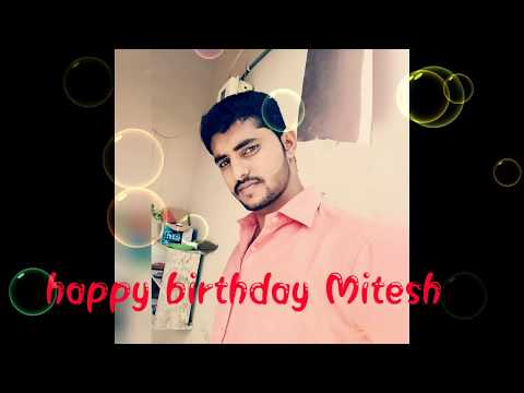 Happy birthday Mitesh Gelot 2017