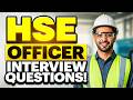 HSE OFFICER Interview Questions Answers How To PASS A SAFETY OFFICER Interview