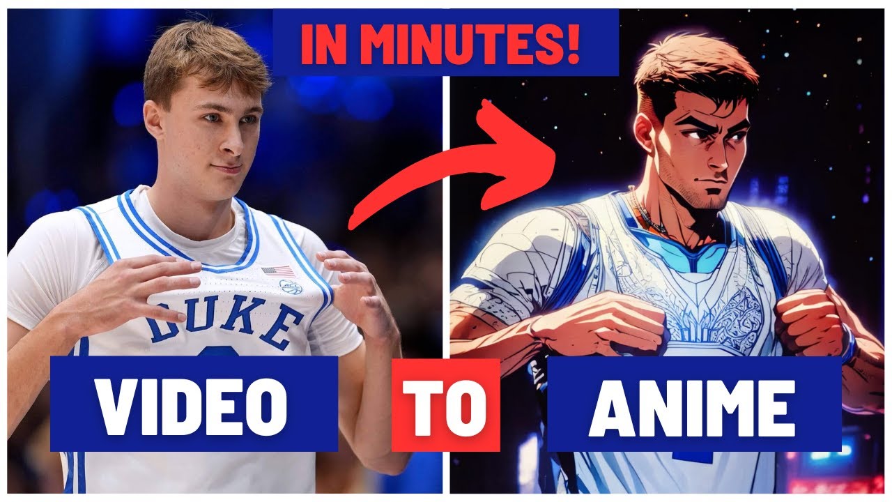Turn Videos into Anime