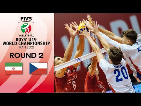 IRI vs. CZE - Full Match | Eightfinals | Boys U19 World Champs 2021