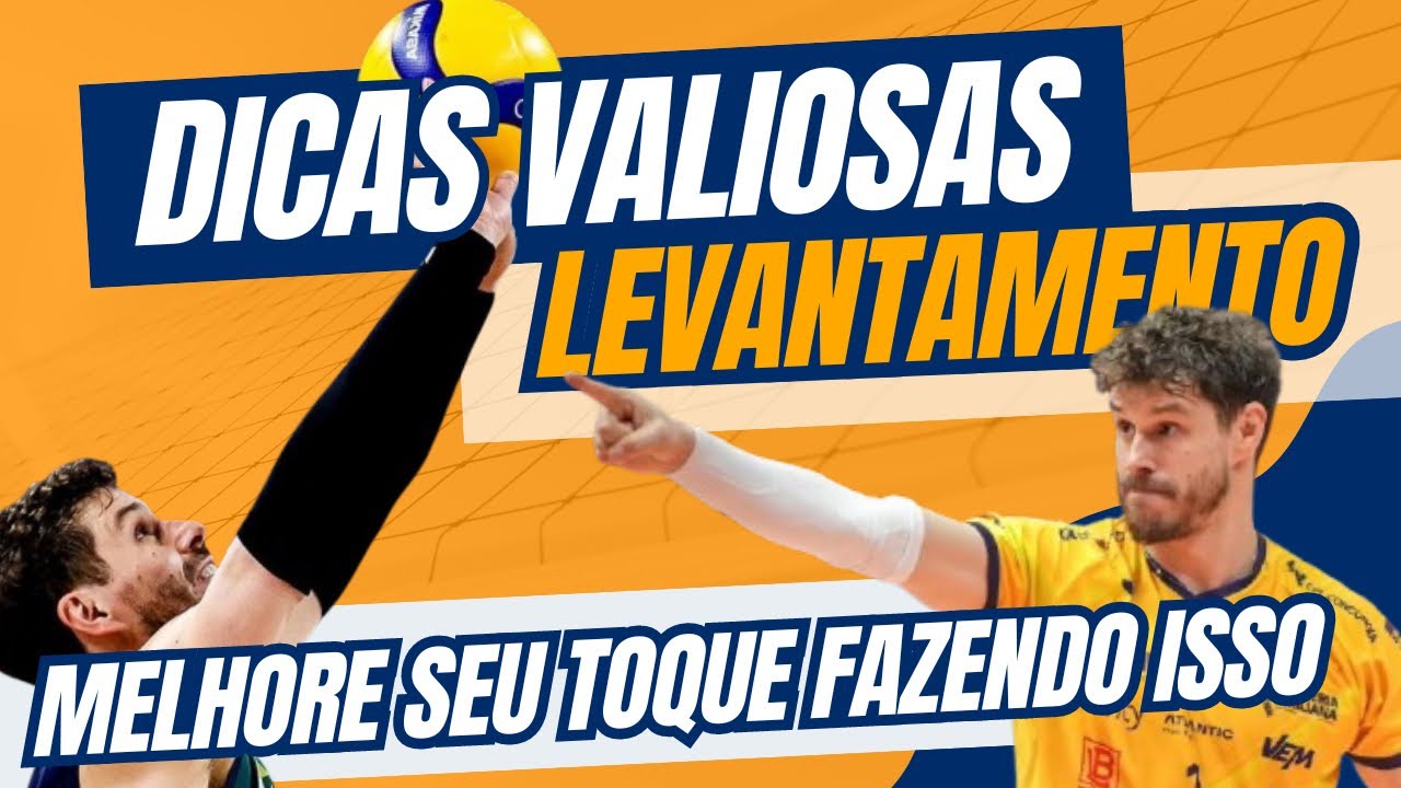 DICAS VALIOSAS PARA O LEVANTAMENTO DE TOQUE | VOLEIBOL
