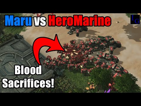He's Killing HIS OWN UNITS!? (Maru vs HeroMarine) | StarCraft 2 SC2 Highlight TvT Pro Match
