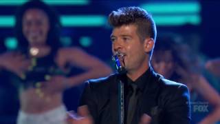 Flo Rida &amp; Robin Thicke: I Don&#39;t LIke It, I Love It (Teen Choice Awards)