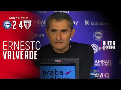 Imagen de portada del video 🎙Ernesto Valverde | post Deportivo Alaves 2-4 Athletic Club | LaLiga EA Sports 2025/26 34. J