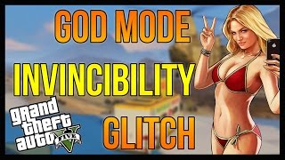 How To Get GOD MODE!! GTA5 Online Invincibility Glitch - Xbox 360 &amp; PS3