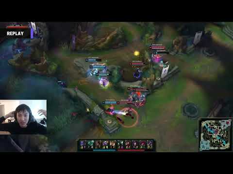 Doublelift on Johnson's Teamfight #137