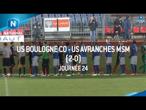 J24 : US Boulogne CO - US Avranches MSM (2-0), le résumé