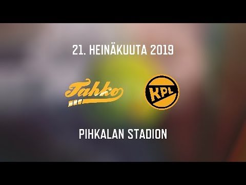 OTTELUKOOSTE: Tahko-KPL / 21,7.2019