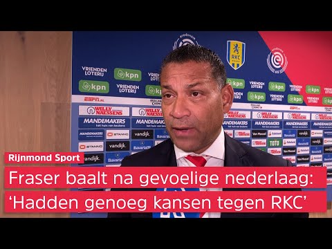 Fraser realistisch na nieuwe domper Sparta: 'Het valt op dit moment allemaal de verkeerde kant op'