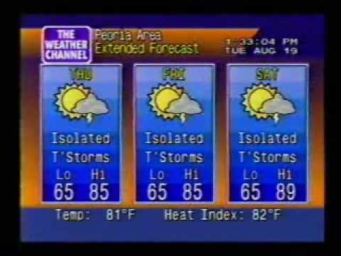 WeatherSTAR 4000 Emulator - VHS Quality (part 3)